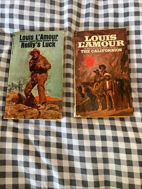Louis L'Amour Paperback Lot - Green & Brown Western Covers